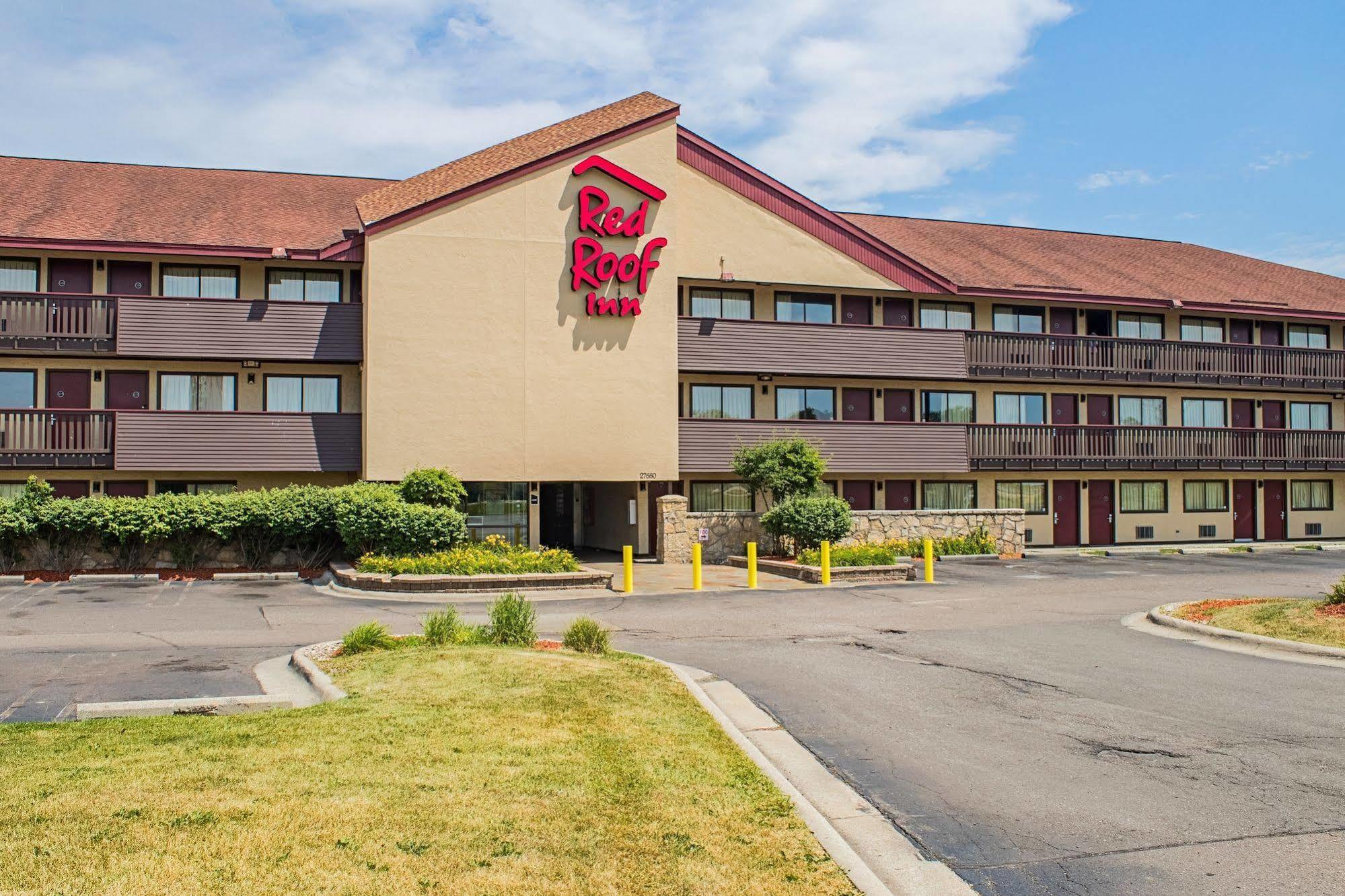 Red Roof Inn Detroit/Southfield Bagian luar foto