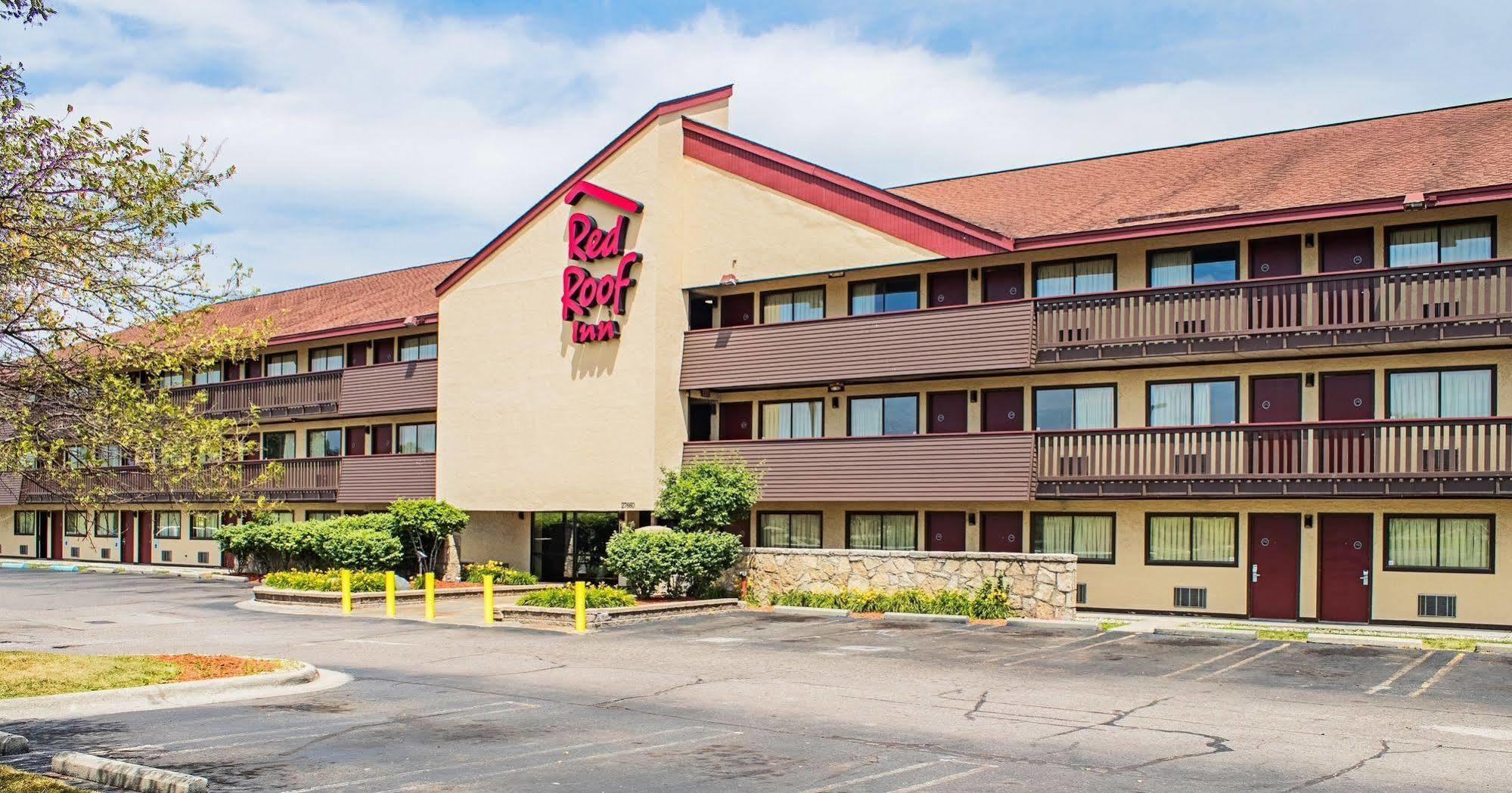 Red Roof Inn Detroit/Southfield Bagian luar foto
